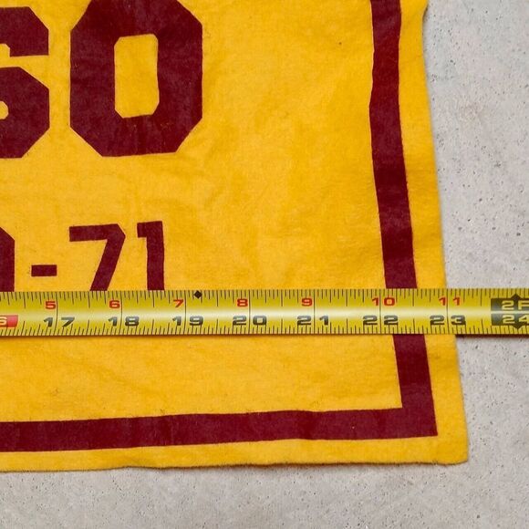 Vintage R. J. Reynolds High School Class of 1960 Reunion 23"x17" Banner Flag - Picture 4 of 6